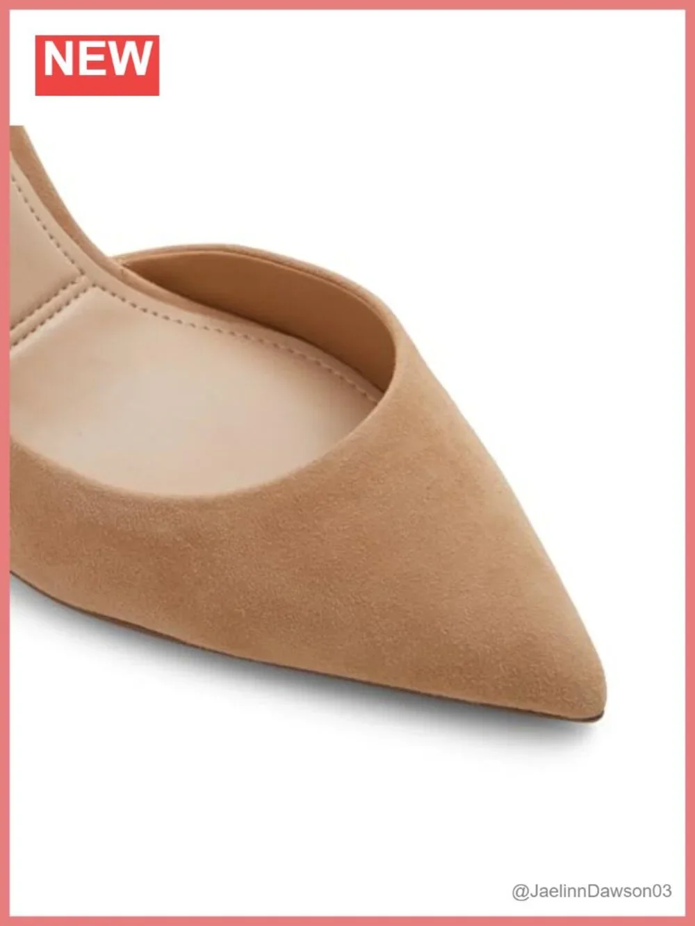 ALDO Brandie Leather Pointed Toe Pump Heels 3.5